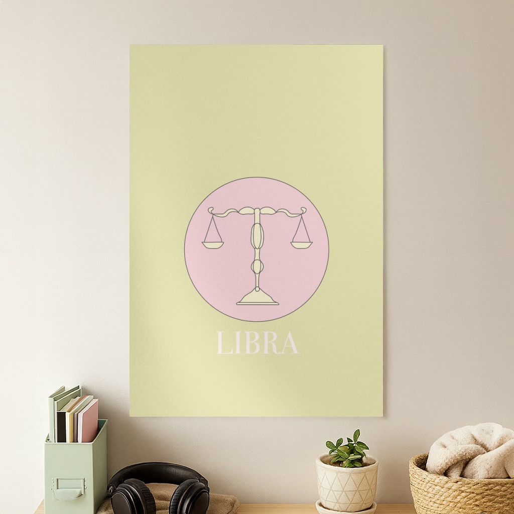 Libra - Tarot Cards Poster