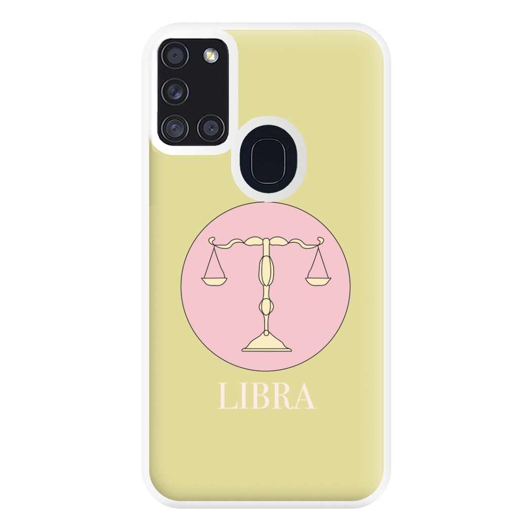 Libra - Tarot Cards Phone Case for Galaxy A21s