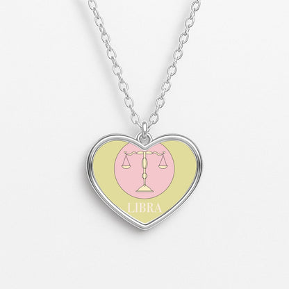 Libra - Tarot Cards Necklace