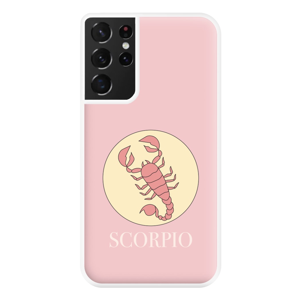 Scorpio - Tarot Cards Phone Case for Galaxy S21 Ultra