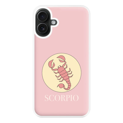 Scorpio - Tarot Cards Phone Case for iPhone 16 Plus