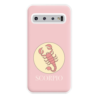 Scorpio - Tarot Cards Phone Case for Galaxy S10 Plus