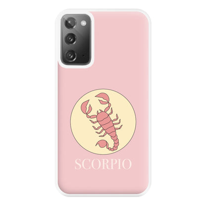 Scorpio - Tarot Cards Phone Case for Galaxy Note 20 Ultra