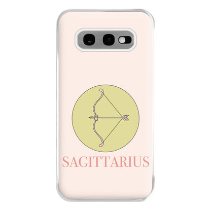 Sagittarius - Tarot Cards Phone Case for Galaxy S10e