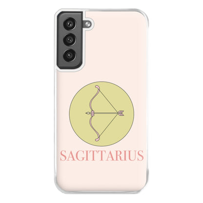 Sagittarius - Tarot Cards Phone Case for Galaxy S21FE