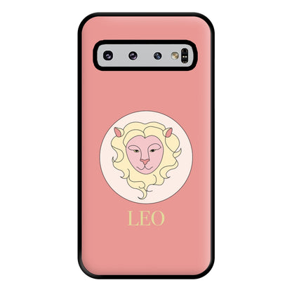 Leo - Tarot Cards Phone Case for Galaxy S10 Plus