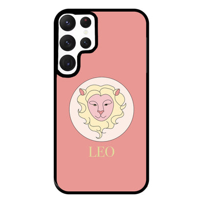 Leo - Tarot Cards Phone Case for Galaxy S22 Ultra