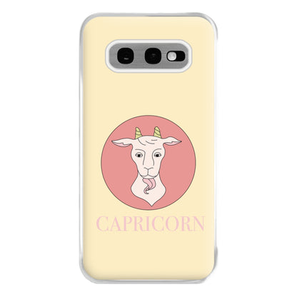 Capricorn - Tarot Cards Phone Case for Galaxy S10e