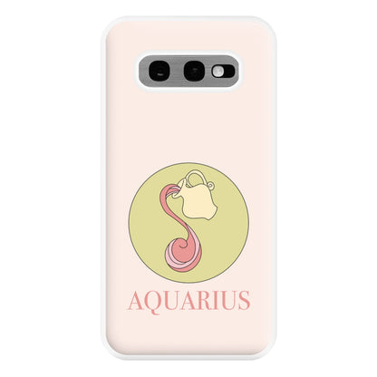 Aquarius - Tarot Cards Phone Case for Galaxy S10e