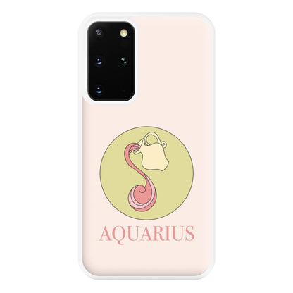 Aquarius - Tarot Cards Phone Case for Galaxy S20 Plus