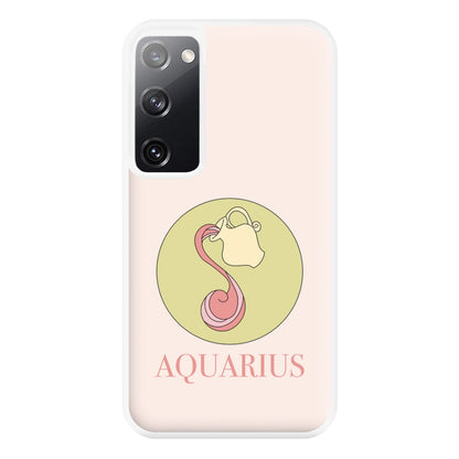 Aquarius - Tarot Cards Phone Case for Galaxy S20