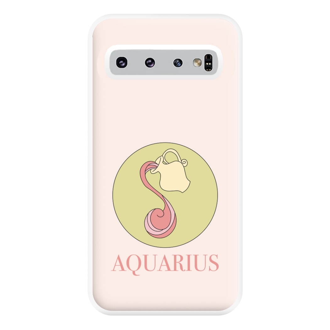 Aquarius - Tarot Cards Phone Case for Galaxy S10 Plus