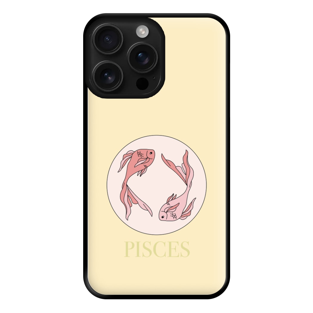 Pisces - Tarot Cards Phone Case for iPhone 16 Pro Max