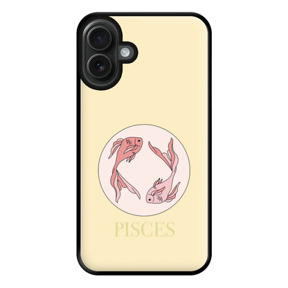 Pisces - Tarot Cards Phone Case for iPhone 16 Plus