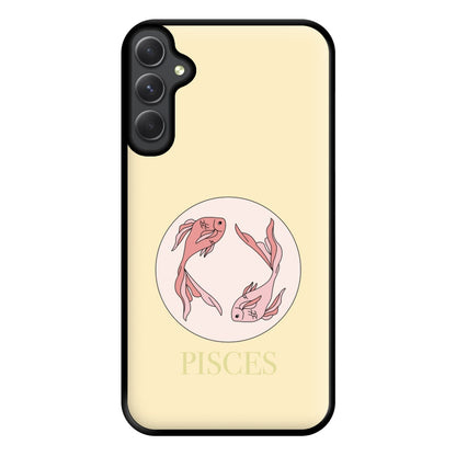 Pisces - Tarot Cards Phone Case for Galaxy A14