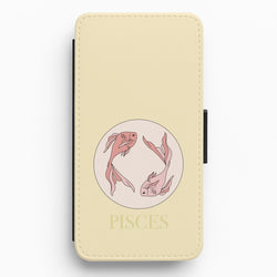 Pisces - Tarot Cards Flip / Wallet Phone Case