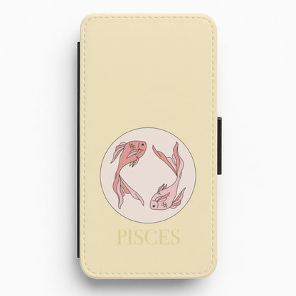 Pisces - Tarot Cards Flip / Wallet Phone Case