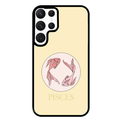 Pisces - Tarot Cards Phone Case for Galaxy S22 Ultra