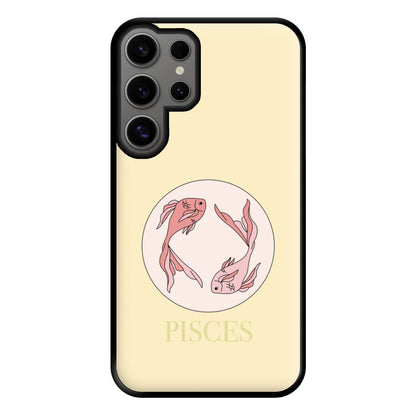 Pisces - Tarot Cards Phone Case for Galaxy S24 Ultra