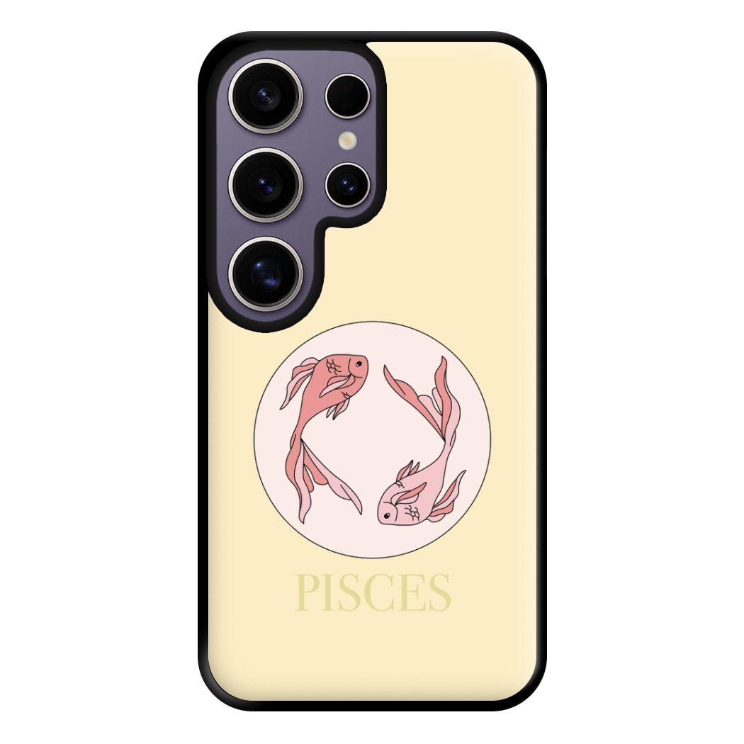 Pisces - Tarot Cards Phone Case for Galaxy S25 Ultra