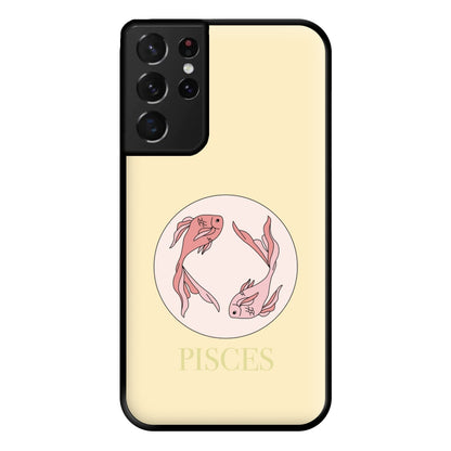 Pisces - Tarot Cards Phone Case for Galaxy S21 Ultra