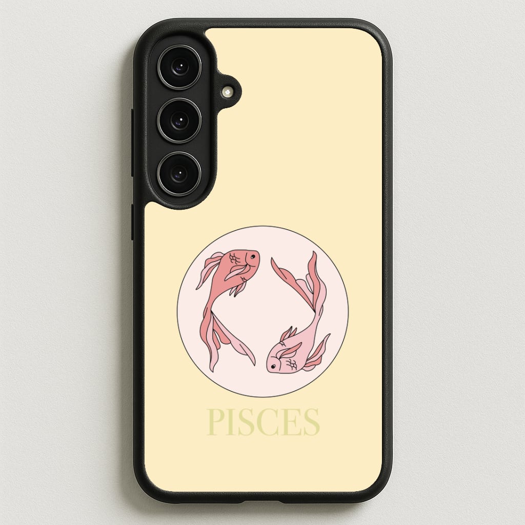 Pisces - Tarot Cards Phone Case for Galaxy S25FE