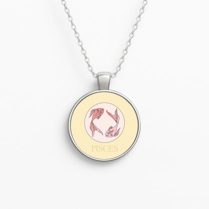 Pisces - Tarot Cards Necklace