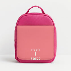Aries Pastel Zodiac Lunchbox - Pink