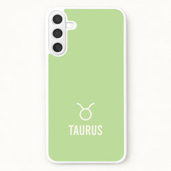 Taurus Pastel Zodiac Phone Case for Galaxy A57