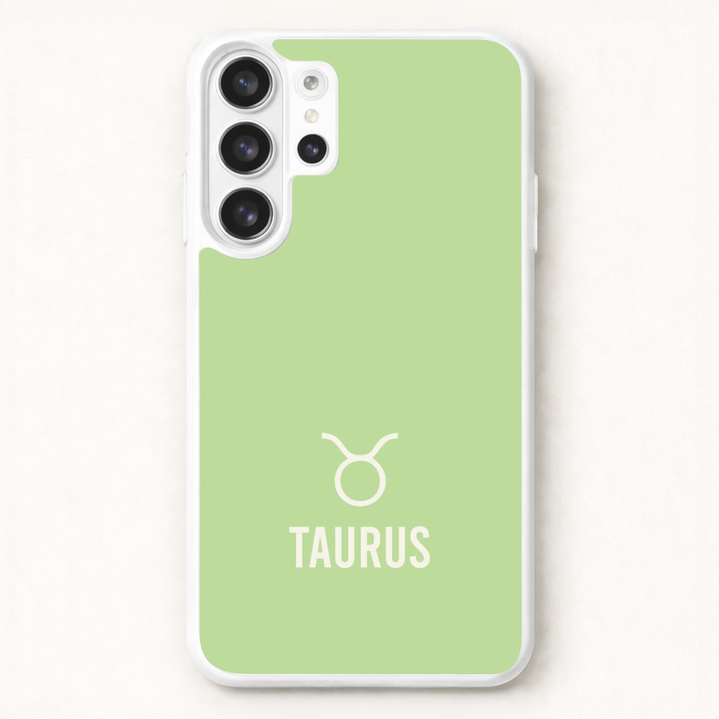 Taurus Pastel Zodiac Phone Case for Galaxy S26 Ultra