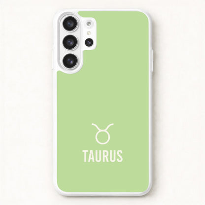 Taurus Pastel Zodiac Phone Case for Galaxy S26 Ultra