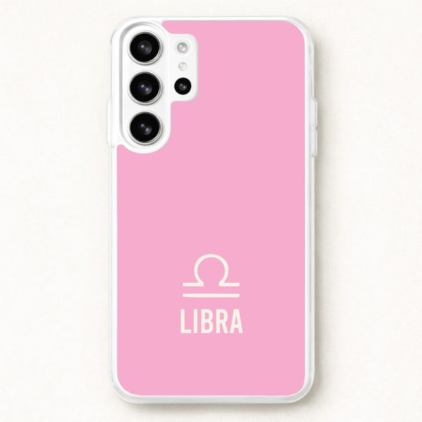 Libra Pastel Zodiac Phone Case for Galaxy S26 Ultra