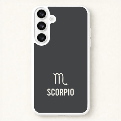 Scorpio Pastel Zodiac Phone Case for Galaxy S26
