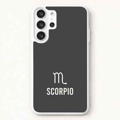 Scorpio Pastel Zodiac Phone Case for Galaxy S26 Ultra