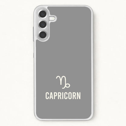 Capricorn Pastel Zodiac Phone Case for Galaxy A17
