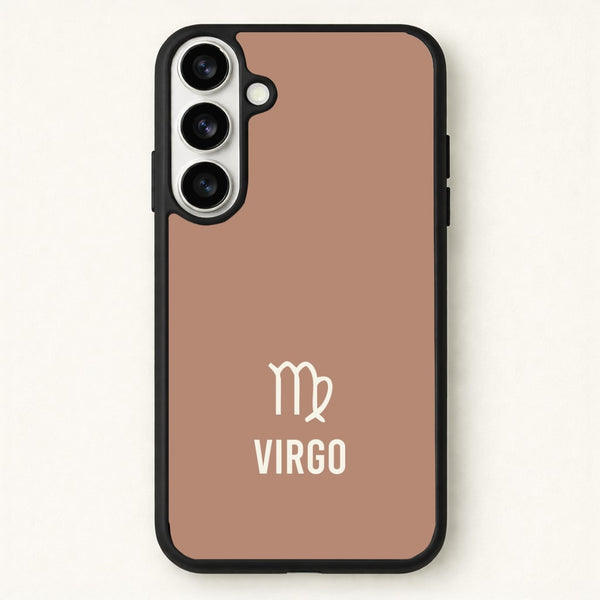Virgo Pastel Zodiac Phone Case for Galaxy S26