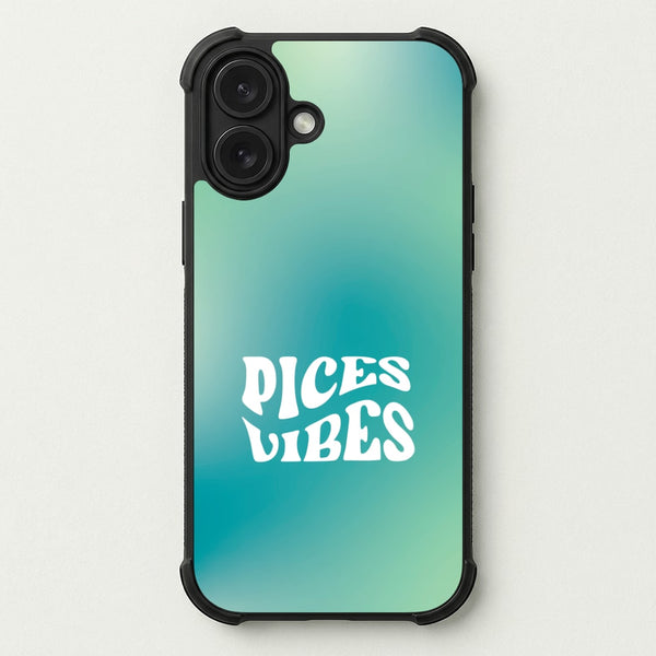 Pices Vibes Gradient Zodiac Phone Case — Bumper case