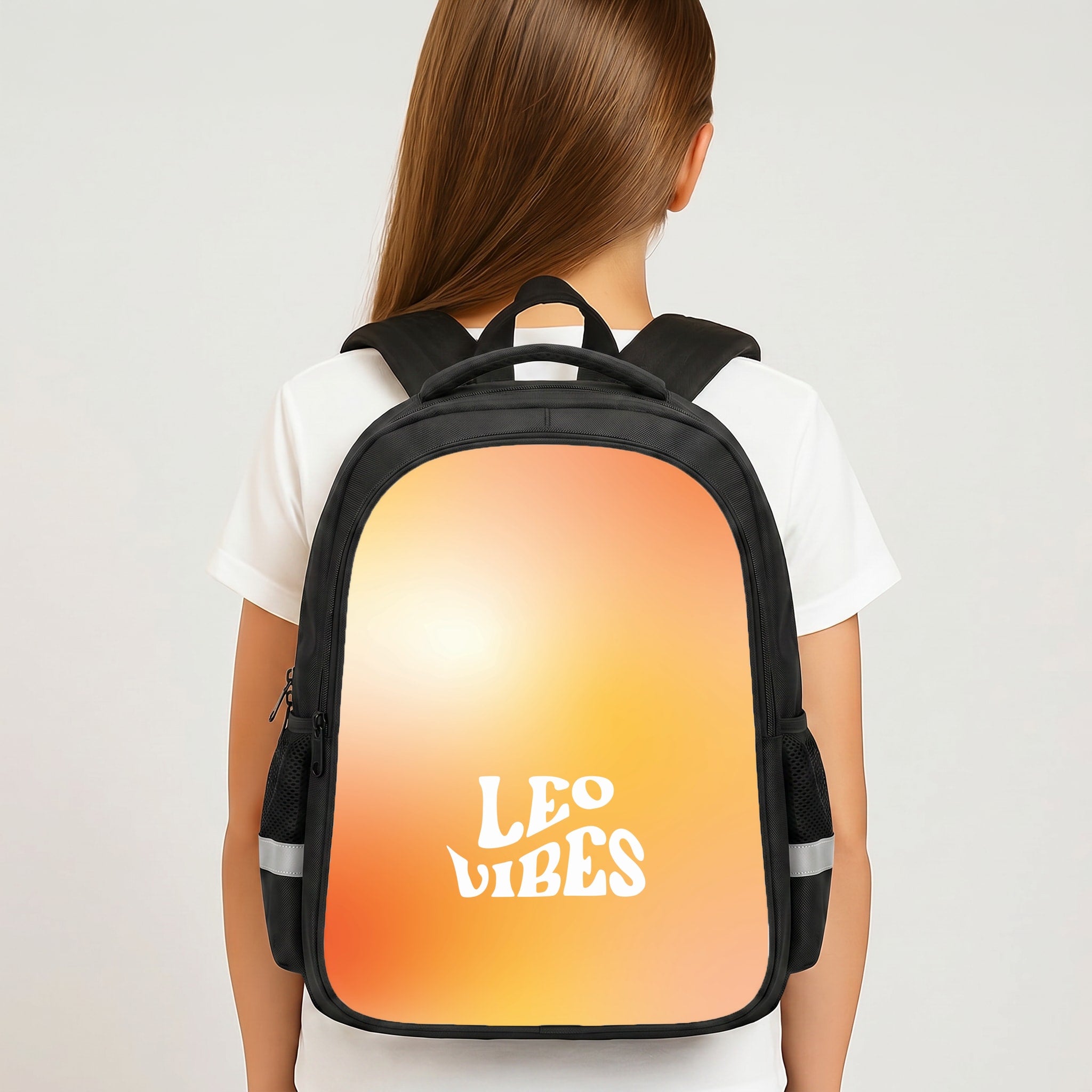 Leo Vibes Gradient Zodiac Backpack