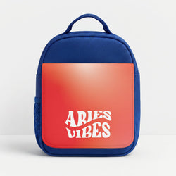 Aries Vibes Gradient Zodiac Lunchbox - Blue