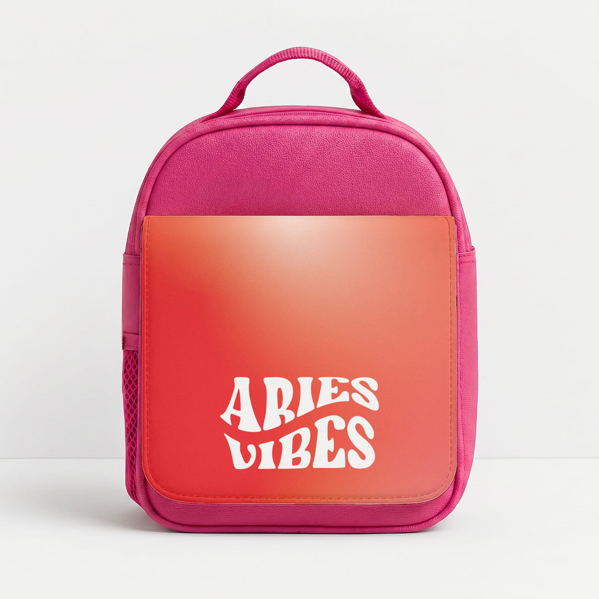 Aries Vibes Gradient Zodiac Lunchbox - Pink