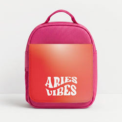 Aries Vibes Gradient Zodiac Lunchbox - Pink