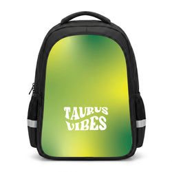 Taurus Vibes Gradient Zodiac Backpack