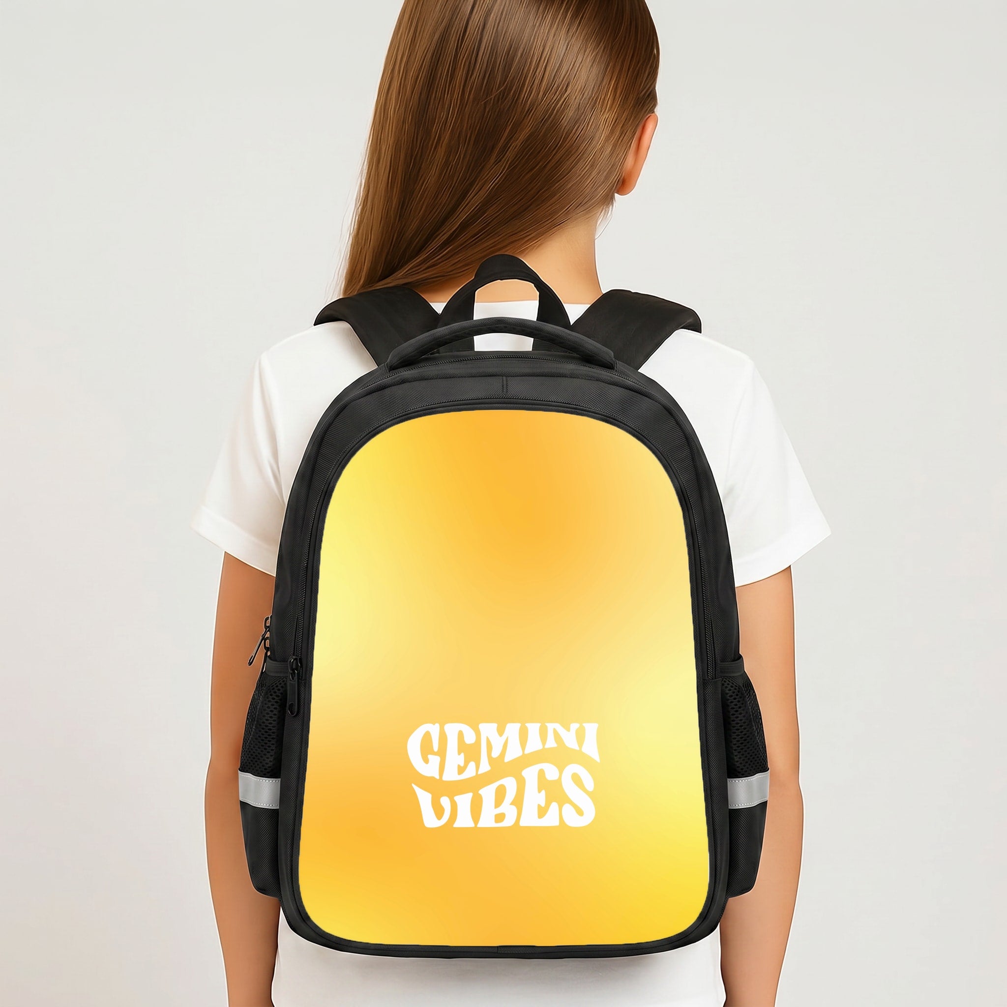 Gemini Vibes Gradient Zodiac Backpack
