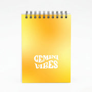 Gemini Vibes Gradient Zodiac Notebook 4