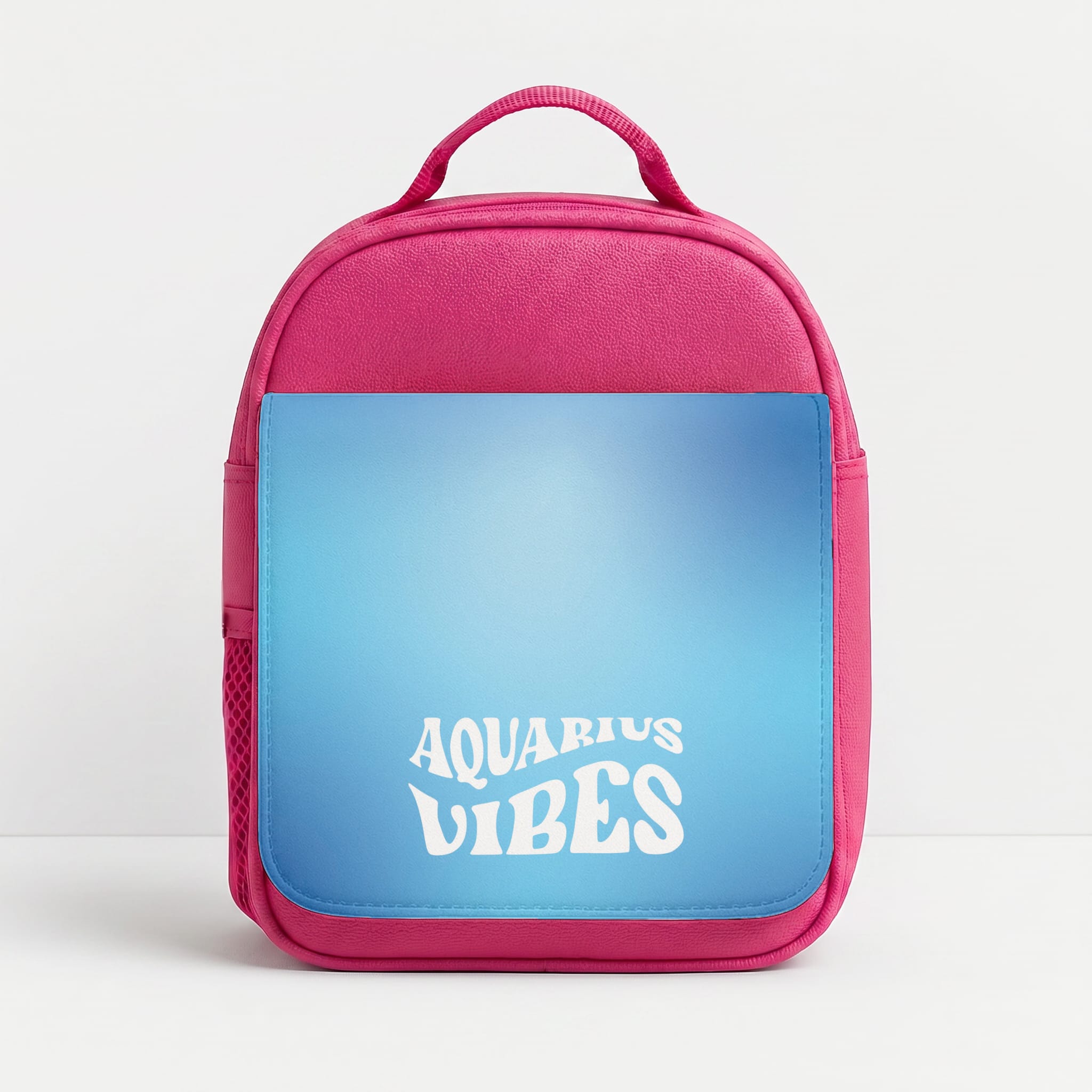 Aquarius Vibes Gradient Zodiac Lunchbox - Pink