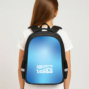 Aquarius Vibes Gradient Zodiac Backpack 4