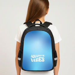 Aquarius Vibes Gradient Zodiac Backpack