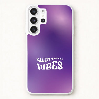 Sagittarius Vibes Gradient Zodiac Phone Case for Galaxy S26 Ultra