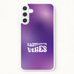 Sagittarius Vibes Gradient Zodiac Phone Case for Galaxy A17