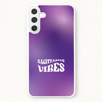 Sagittarius Vibes Gradient Zodiac Phone Case for Galaxy A37